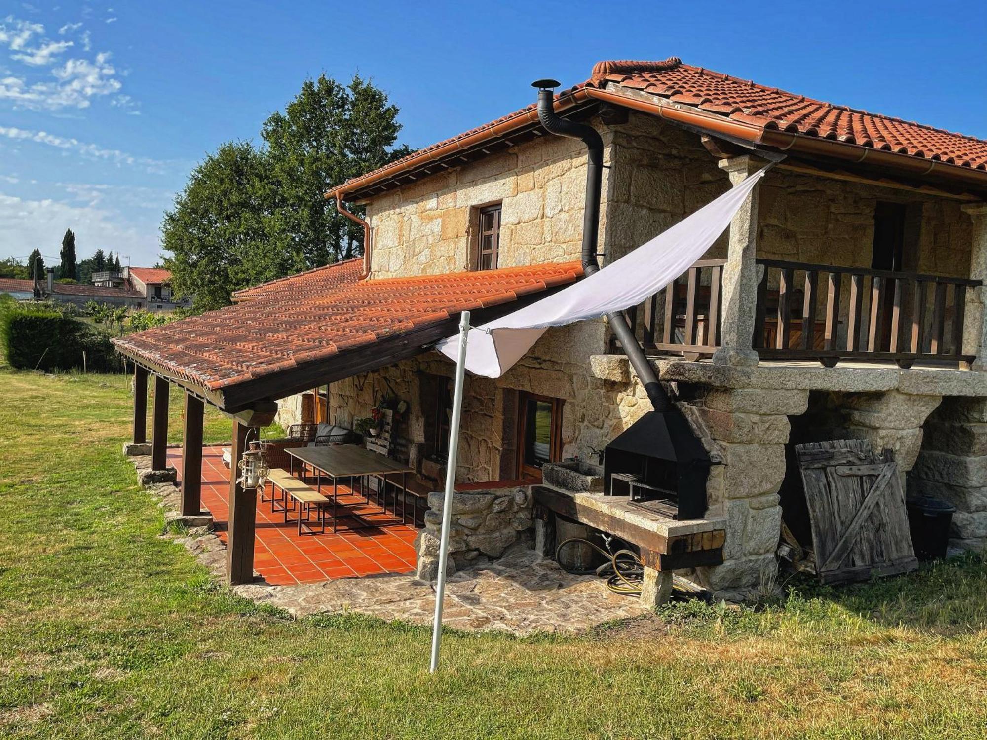 Habitaciones Con Bano Individual En Casa De Campo. Piscina. Amoeiro Zewnętrze zdjęcie