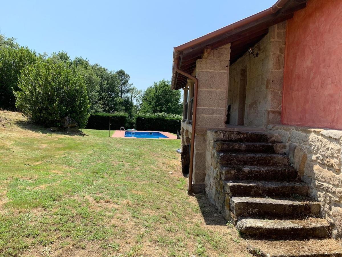 Habitaciones Con Bano Individual En Casa De Campo. Piscina. Amoeiro Zewnętrze zdjęcie