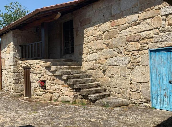 Habitaciones Con Bano Individual En Casa De Campo. Piscina. Amoeiro Zewnętrze zdjęcie