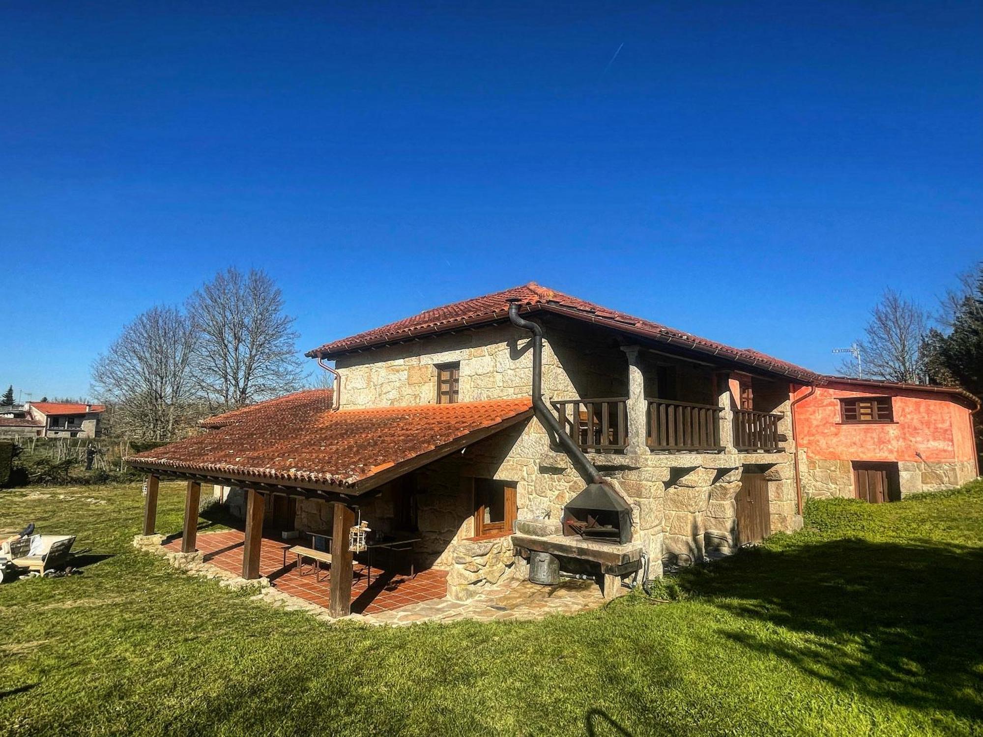 Habitaciones Con Bano Individual En Casa De Campo. Piscina. Amoeiro Zewnętrze zdjęcie