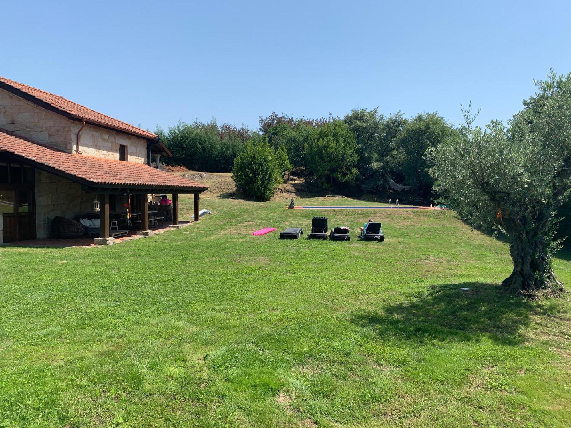 Habitaciones Con Bano Individual En Casa De Campo. Piscina. Amoeiro Zewnętrze zdjęcie